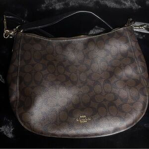Vintage Coach Harley Hobo Signature C Print Bag